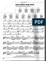 Eu Não Existo Sem Você Partitura