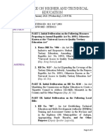 Committee On Higher and Technical Education: Date/Time: Zoom Log-In Details