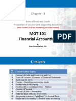 Mgt101-3 - Double Entry Bookkeeping System - Rules of Dr. and CR