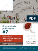 RevistaArtilugio7 Convocatoria