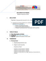 Session Guide - Pandiwa