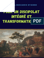 Pour Un Discipolat Intégré Et Transformationnel