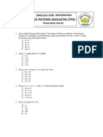 TPS UTBK Paket 3 Penalaran Umum