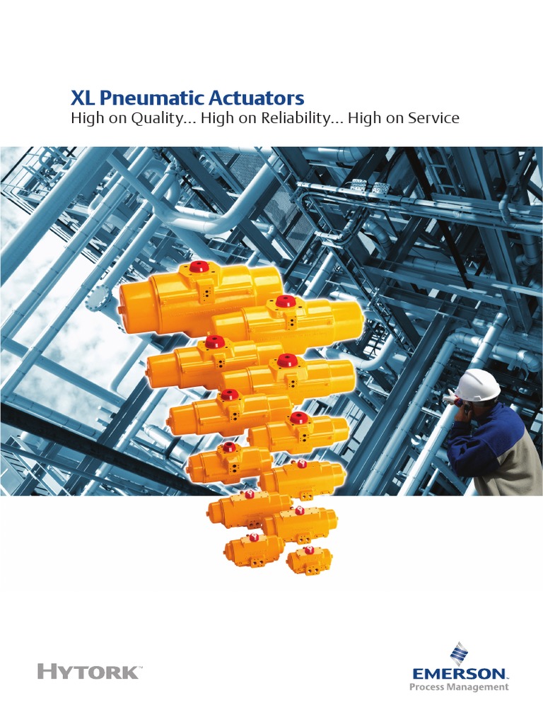 50001Emerson Hytork Brochure PDF Valve Actuator