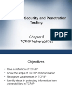 Computer Security and Penetration Testing: TCP/IP Vulnerabilities