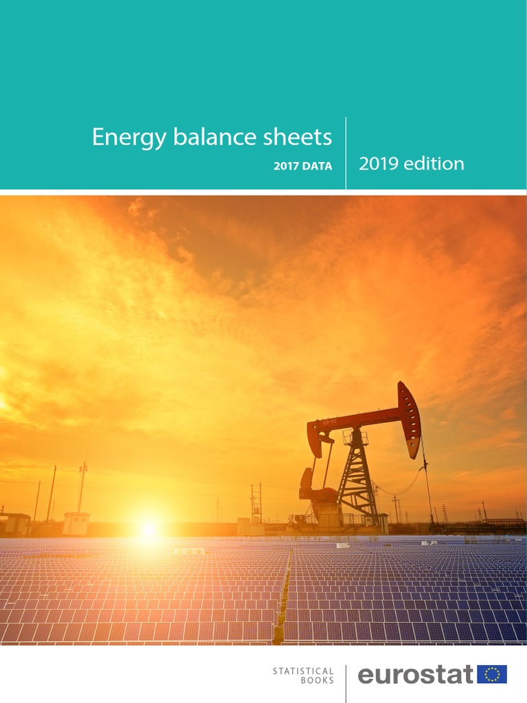 Energy Balance Sheets 2019 Edition PDF Petroleum Fuels
