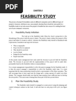 Feasibility Study Initiation