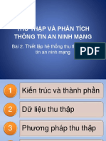 Bài 2. Thiết Lập Hệ Thống Thu Thập Thông Tin - 02 Buổi