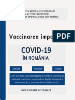 Brosura Informare Vaccinarea Impotriva Covid 19 in Romania