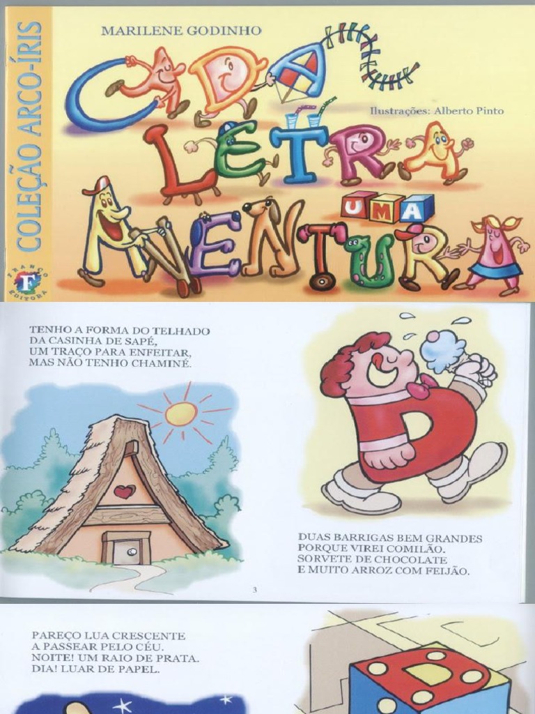 Cada Letra Uma Aventura | PDF