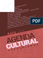 Agenda Cultural Javeriana - Mayo 2016