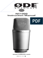 NT1000 Instruction Manual: (Emc, LVD)