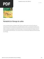 ⋆ Rentabilité de l'élevage de cailles ⋆ ?Farmer