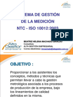 Curso Metrologia ISO 10012