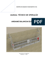 Balancim Eletrico Tipo Andaime Suspenso Motorizado Para Construcao Civil 20062020105157