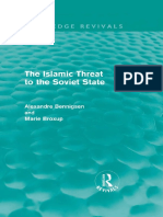 Alexandre A. Bennigsen, Marie Broxup - Islamic Threat To The Soviet State (1982, Croom Helm LTD)