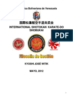 Filosofia de Gestion de La International Shotokan Karate-Do Shobukai Modificado