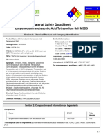 Ethylenediaminetetraacetic Acid Tetrasodium Salt MSDS: Section 1: Chemical Product and Company Identification