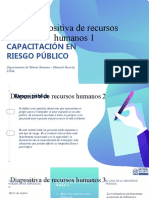 Capacitación Riesgo Público