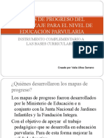 Mapas de Progreso Del Aprendizaje para El Nivel