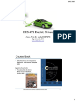 EES 472 Electric Drives: Course Book