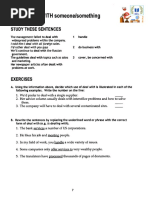 Unit 1: DEAL WITH Someone/something: Study These Sentences