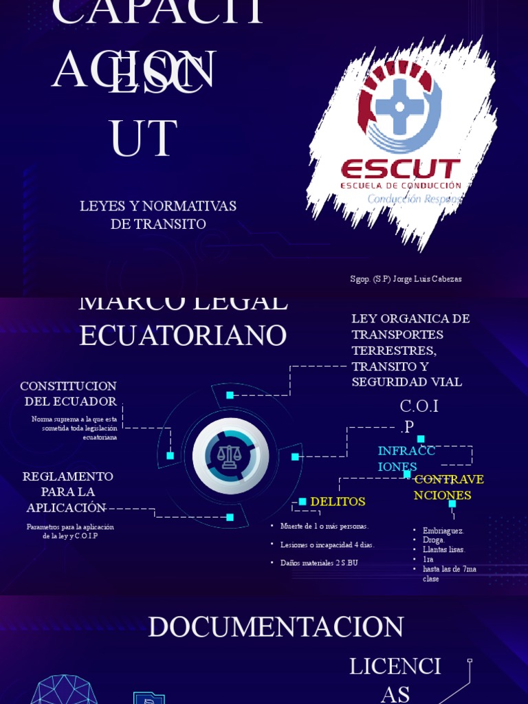 Leyes de Tránsito en Ecuador | PDF | Ley Pública | Justicia