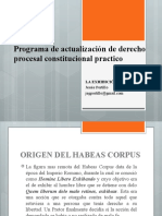 Programa de Actualización de Derecho Procesal Constitucional Practico IV Sesion