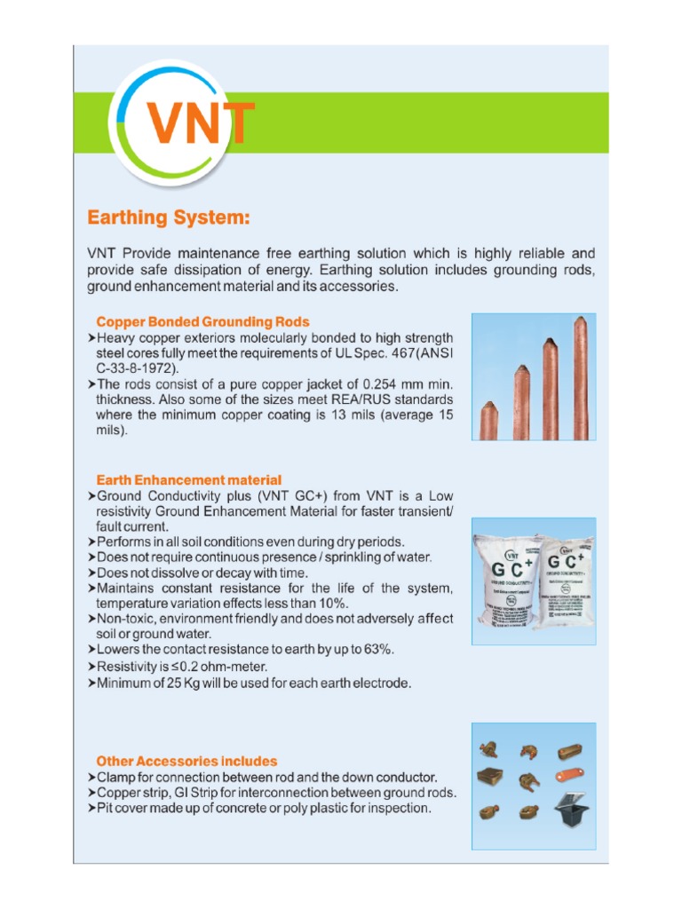 Earthing Catalogue | PDF