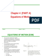 Chapter 4 (PART A) Equations of Motion