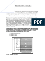 Estratificación del suelo dos capas