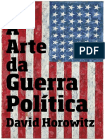 A Arte Da Guerra Política by David Horowitz