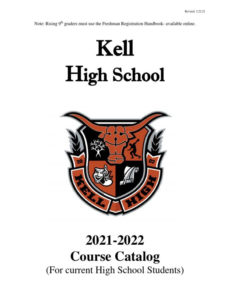 Kell 2021-2022-Course-Catalog-Rising-10-12 | PDF | English Studies ...