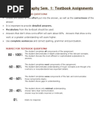 Digital Photography Sem. 1: Textbook Assignments