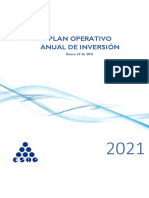 Plan Operativo Anual de Inversión 2021 V1 22 01 2021