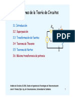 Teoremas de Circuitos Eléctricos