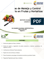 Estrategias de Manejo y Control Fitosanitario en Frutas y Hortalizas ICA