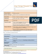 Controls & Planning Change Request Form