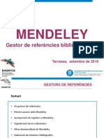 Nivell 3- Presentació - Mendeley Gestor de Referencies Bibliografiques