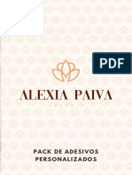 Pack de Adesivos - Alexia Paiva