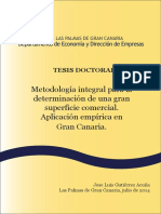 Metodología Integral para La Determinación de Una Gran Superficie Comercial. Aplicación Empírica en Gran Canaria