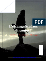 L'étrangeté Et Les Étrangers