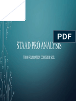 Staad Pro Analysis Tank Foundation