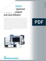 Professional Spectrum Analysis - Compact and Cost-Efficient: R&S®FSC Spectrum Analyzer