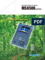 Manual de Analizador de Espectro Msa500