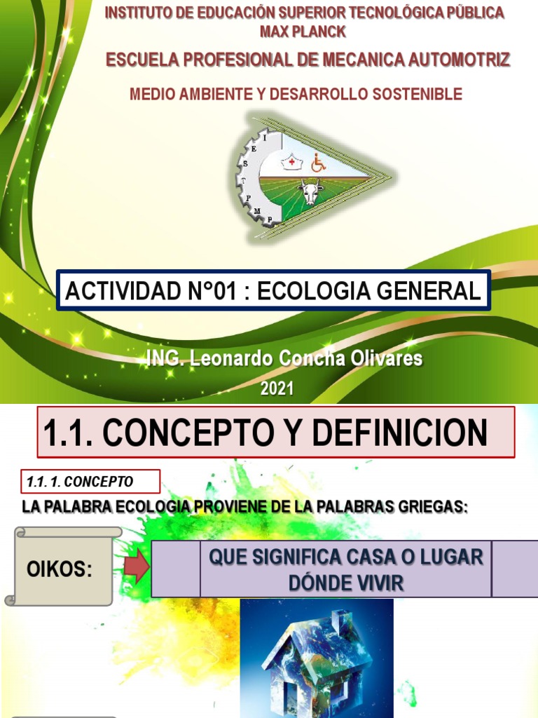 Conceptos Clave de Ecología General | PDF | Ecología | Biología