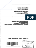 Normas de Seguridad Para La Construcción e Instalación de Montacargas Eléctricos