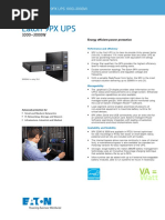 10 kVA Online UPS Technical Specs | PDF | Battery Charger | Alternating ...