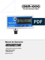 CDEM-1000 Manual ES