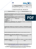 2 FGPR - 010 - 06 - Acta de Constitución Del Proyecto